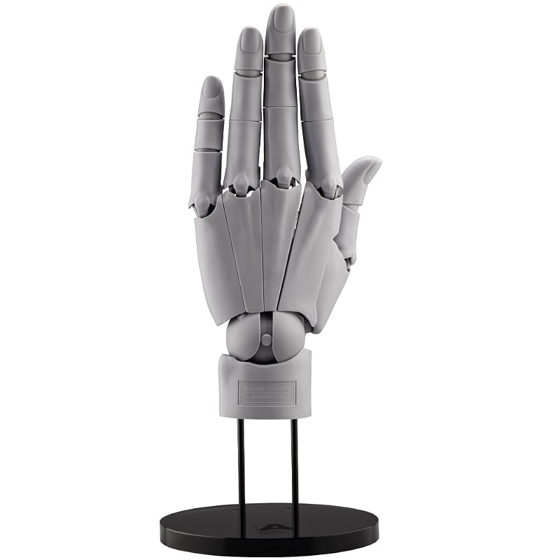 Kotobukiya Artist Support Item Hand Model/L -GRAY- 1/1 Scale Action Figure