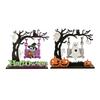 Holiday Party Table Centerpieces Funny Halloween Desktop Swing Decor, Spooky Home Decor for Living Room Decorations Tabletop, Gothic Fall Themed