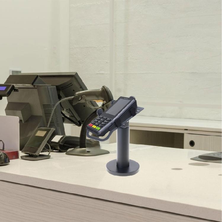 POS Machine Display Bracket Stand Retail Shop Adjustable Card Terminal Stand With Concealed Cable Channel