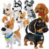 New Cartoon Creative Pet Cat and Dog Assembly Toys DIY Educational Building Blocks Toys Parent-child Interactive Toys Gifts