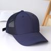 Customized Outdoor Polyester Hard Top Baseball Hat Trucker Cap Breathable Curved Brim Mesh Summer Sun Hat For Men Women
