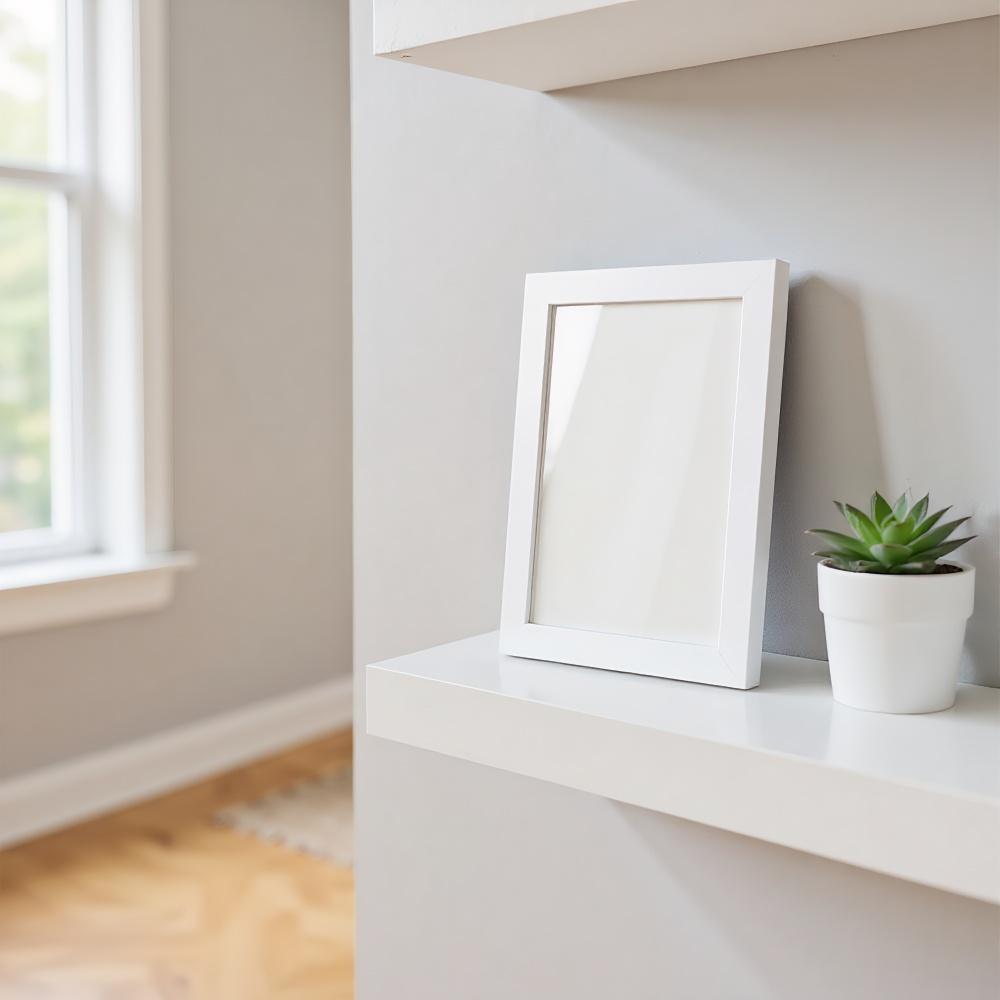 New 5/7/8 Inch Wooden Photo Frame Shadow Box Wall Decor Picture Display Frame Desktop Ornament Home