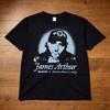 James Arthur Pisces World Tour 2026 Graphics Cotton Unisexs Shirt Oneck Summer Y2k Short Sleeve Unisexs Hiphop Tshirt Fan Gift