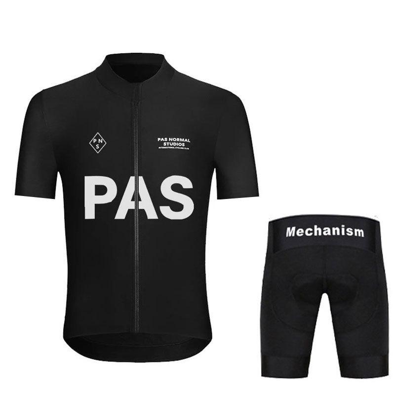 PAS Men's Short Sleeve Cycling Suit Overalls Set Breathable Summer PNS Cycling Sportswear 2026