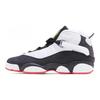 Air Jordan 6 Rings GS He Got Game Kids Sneakers Black University-Red White 323419-008