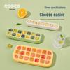 ecoco 14-Grid Ice Cube Tray with Lid