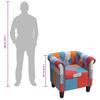 Vidaxl Poltrona Patchwork