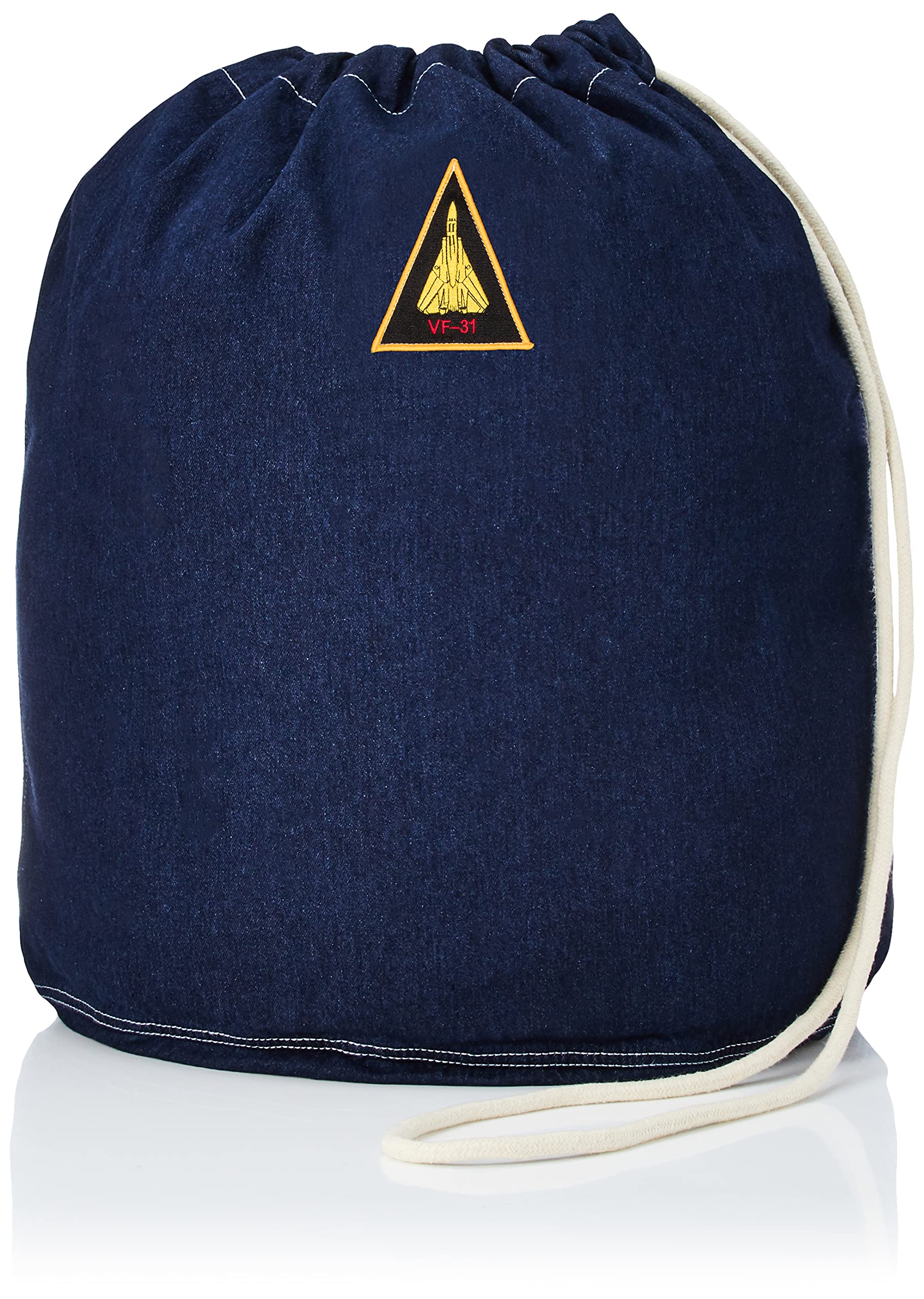 

Travel Messenger Bag 31st Fighter Attack Squadron 75 Liter M37 Denim Laundry Bag 60 cm [Fstyle] синий