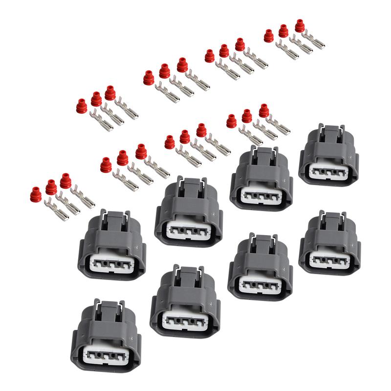 8pcs Ignition Coil Pack Repair Kit Connector for Nissan 350Z 370Z NV2500 NV3500 Maxima Pathfinder Quest Xterra Altima