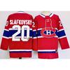 Mens Vintage Ice Hockey Jersey With Embroidered Number 14 Suzuki Caufield NHL Style Cotton Blend Team Uniform