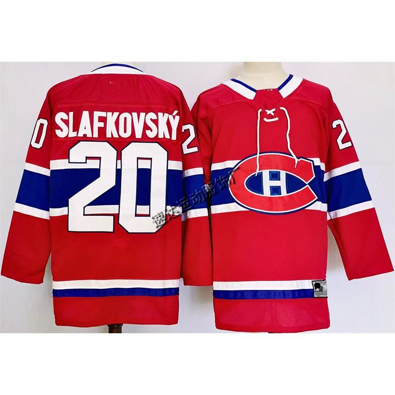 Mens Vintage Ice Hockey Jersey With Embroidered Number 14 Suzuki Caufield NHL Style Cotton Blend Team Uniform