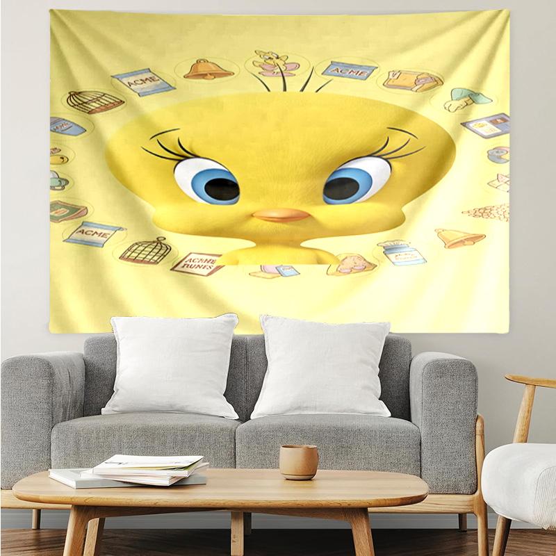Taz-Mania Devil's Roar Quick-Dry Tapestry Hanging for Bedroom,Livingroom, Playroom,Decor Art Room Wall Tapestry Holiday and Birthday Gifts