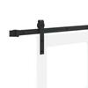 ORKDAL Sliding Door White and Black 61 X 198.5 Cm