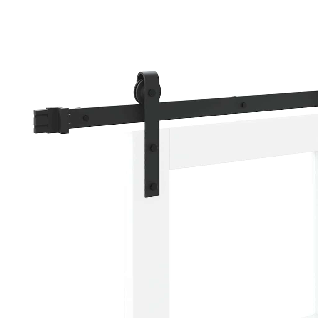 ORKDAL Sliding Door White and Black 61 X 198.5 Cm