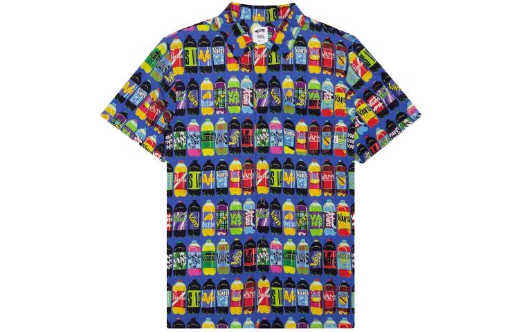 Vans x Fergus Purcell Shirt Men s Blue VN0A4RS1W02 M