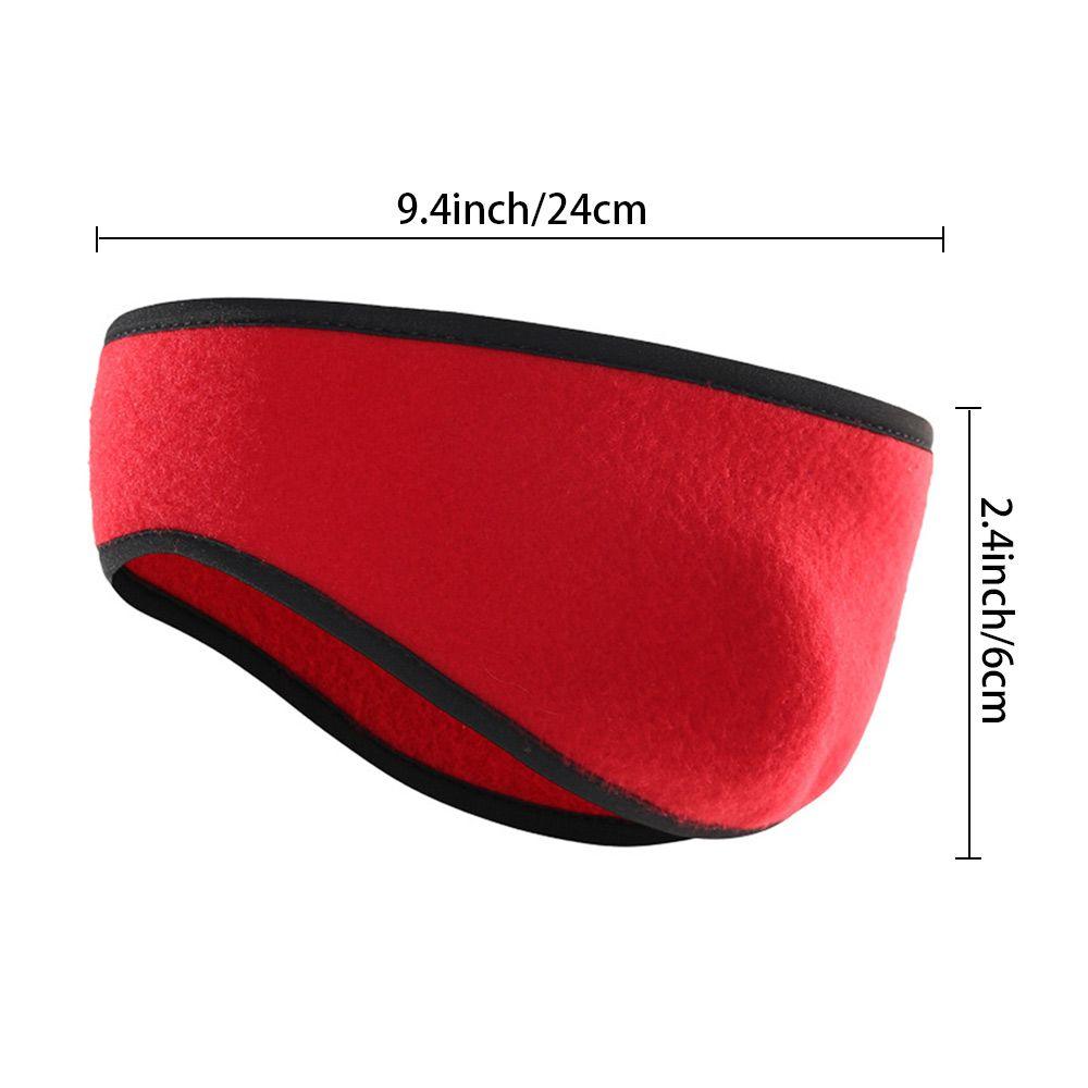 1Pcs Headscarf Women Girls Fleece Ear Cover Hair Bands Ear Warmer Ear Muffs Headband Winter Sweatband Running Headband