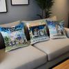 Umibe No Etranger Stitch Lucky Dragon pillow cover sofa cushion cover home room decoration children gift