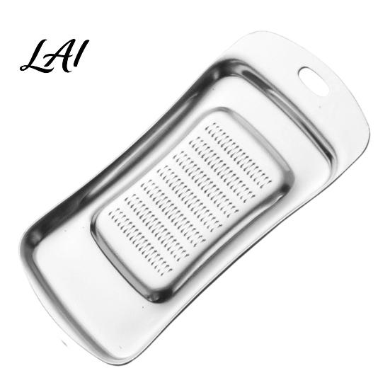 Ginger Paste Grater Stainless Steel And Garlic Grinder Easy Clean Handheld Manual Grater Mincer for Cooking Residue Separation Multi Purpose Kitchen