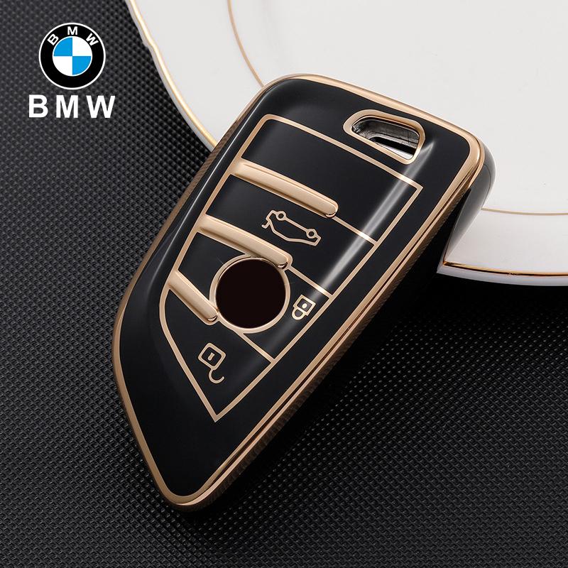 Soft TPU Car Remote Key Case Cover Protector Shell Fob For BMW X1 X3 X4 X5 X6 Series 1 2 3 5 7 G20 G02 G05 G31 G23 F34 F15 F40