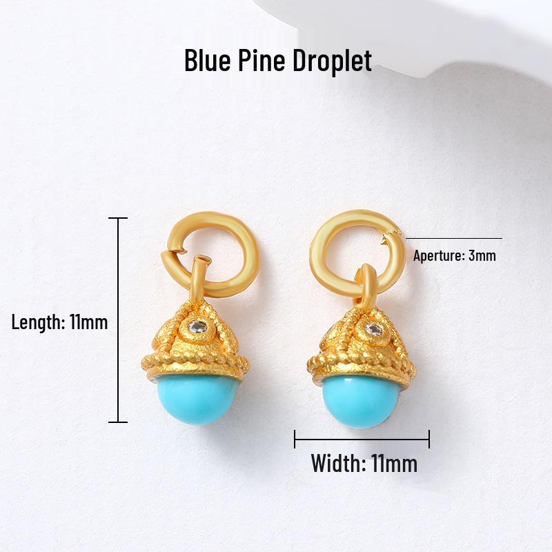 Vintage Brass Filigree Pearl Spacer Beads for Handmade DIY Bracelets