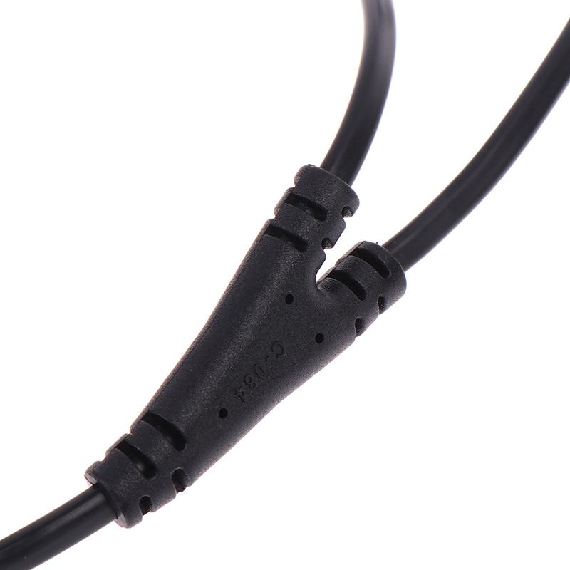 4.0Mm Cee7/16 Eu 2 Prong Male To Female Dual Output 2 Ways Outlet Extension Cord European M/F Power Splitter Cable