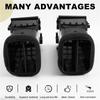 2Pcs For Toyota Prius 2004-2009 Dashboard Air Vents Grille Air Conditioner Outlet Panel Fresh Nozzle(Middle Left Right)