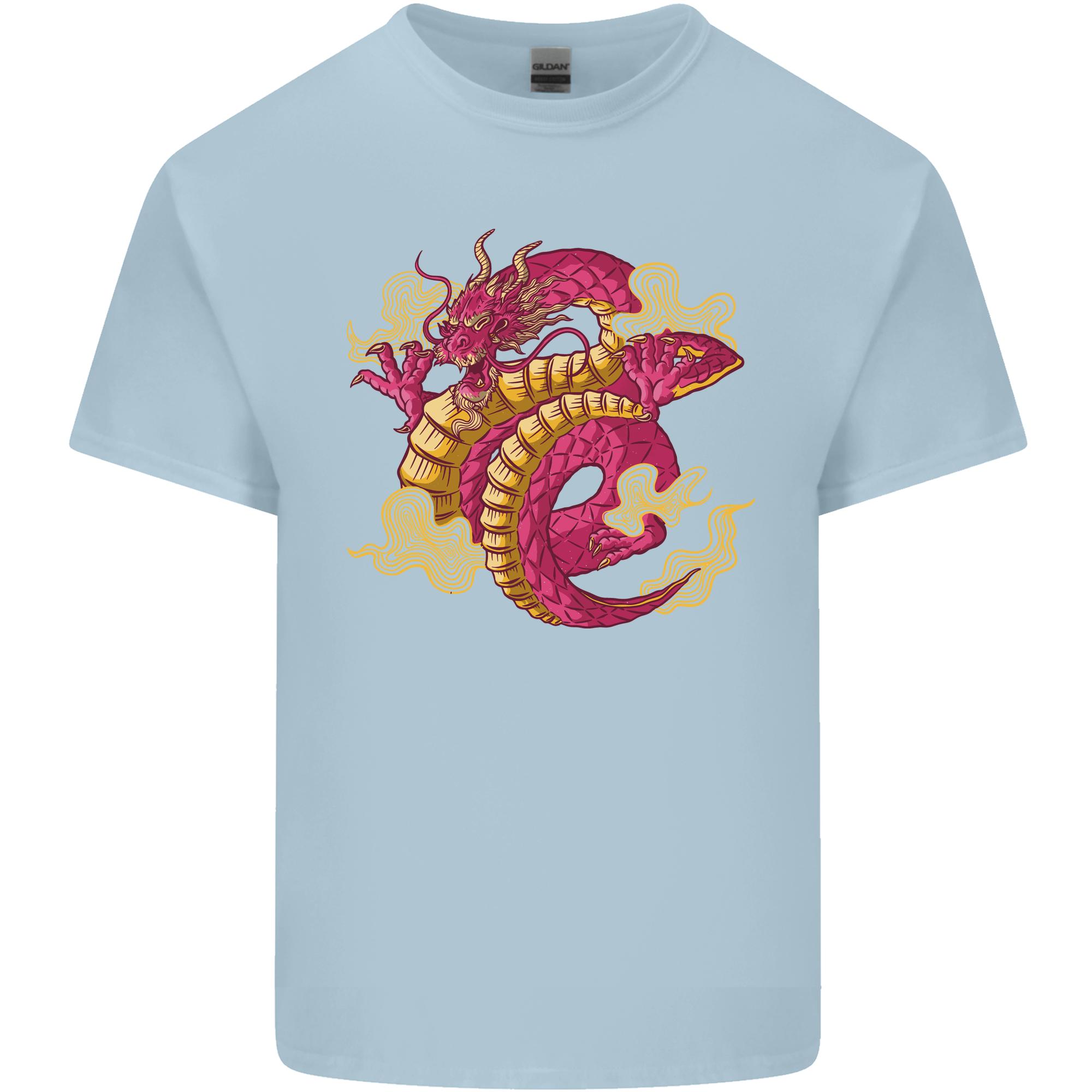 A Chinese Dragon Unisexs Light Cotton Tshirt S