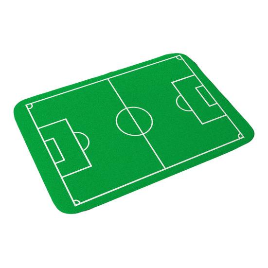 Tappetino da Campo da Calcio, Tappetino da Bagno con Erba Verde, Tappetino Antiscivolo Assorbente Lavabile per Ingresso Camera da Letto Cucina