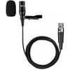 Replacement Lapel Mic for SHURE BLX188/CVL Wireless Lavalier Microphone, Unidirectional, Ta4f 4 Pins, Black