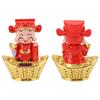 God of Wealth Statue Sunlight Power Vivid Delicate Nodding God of Wealth Ornament Gift