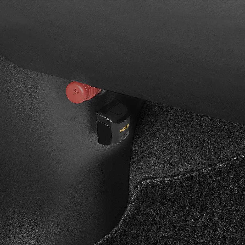 Carmate DEO Premium Gold Car Disinfectant Air Conditioner Stabilized Chlorine Dioxide D282 Dr. Deodorizer, Foot-Mount Type, Intake, Anti-Mold,