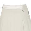 MALBON GOLF Variation Pleated Belted Skirt Beige (Woman)