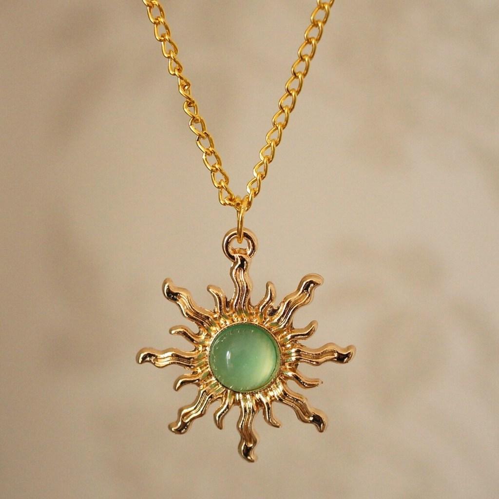 Geometric Alloy Pendant Necklace And Earrings With Gothic Style For Womens Fashion Accessory Necklace