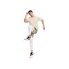 Nike Solid Color Casual Training Fitness Mid Waist Sports Pants Men Pants White FB7953-100