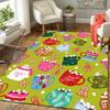 1Pc Santa Claus Reindeer Rug Office Carpet Indoor Outdoor Doormat Nonslip Soft And Comfortable Living Room Christmas Halloween Gift D91817