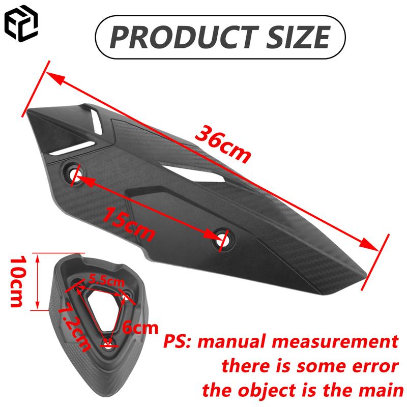 For SYM Husky 150 Adxtg Adx 125 150 Motorcycle Exhaust protector pipe Heat Shield Cover Exhaust Pipe Shield