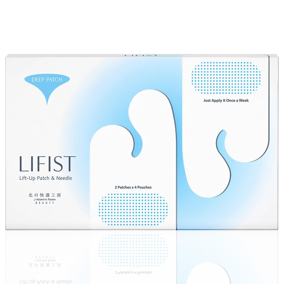 

Патч с микроиглами Патч с гиалуроновой кислотой для носогубных складок от Kita no Kaiteki Kobo [TSE Prime] Refist