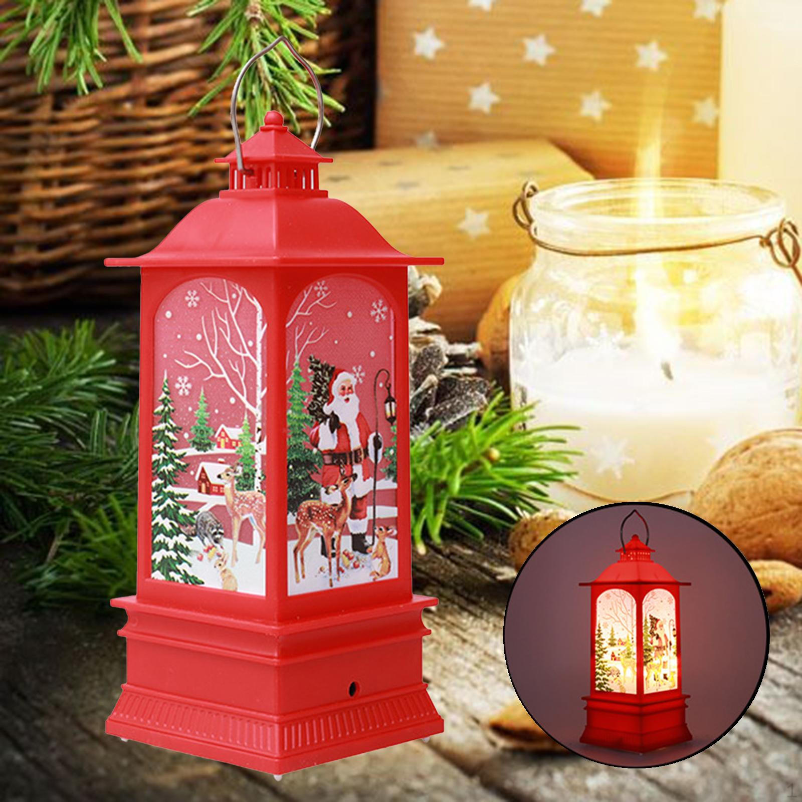 Фонари Световой Декоративный Орнамент Red Santa