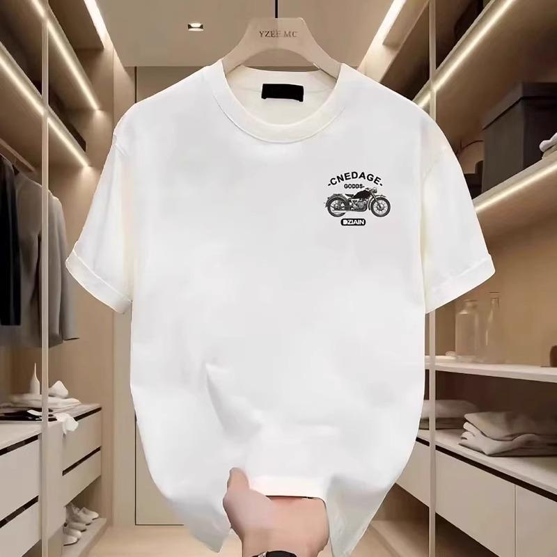 Summer Men Women Round Neck Short Sleeve Print T Shirt Breathable Sport Tops