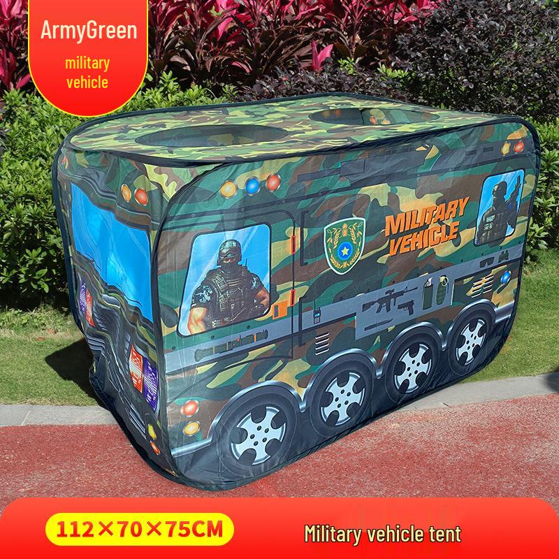 Kids  Car-Themed Tent Playhouse for Indoor/Outdoor