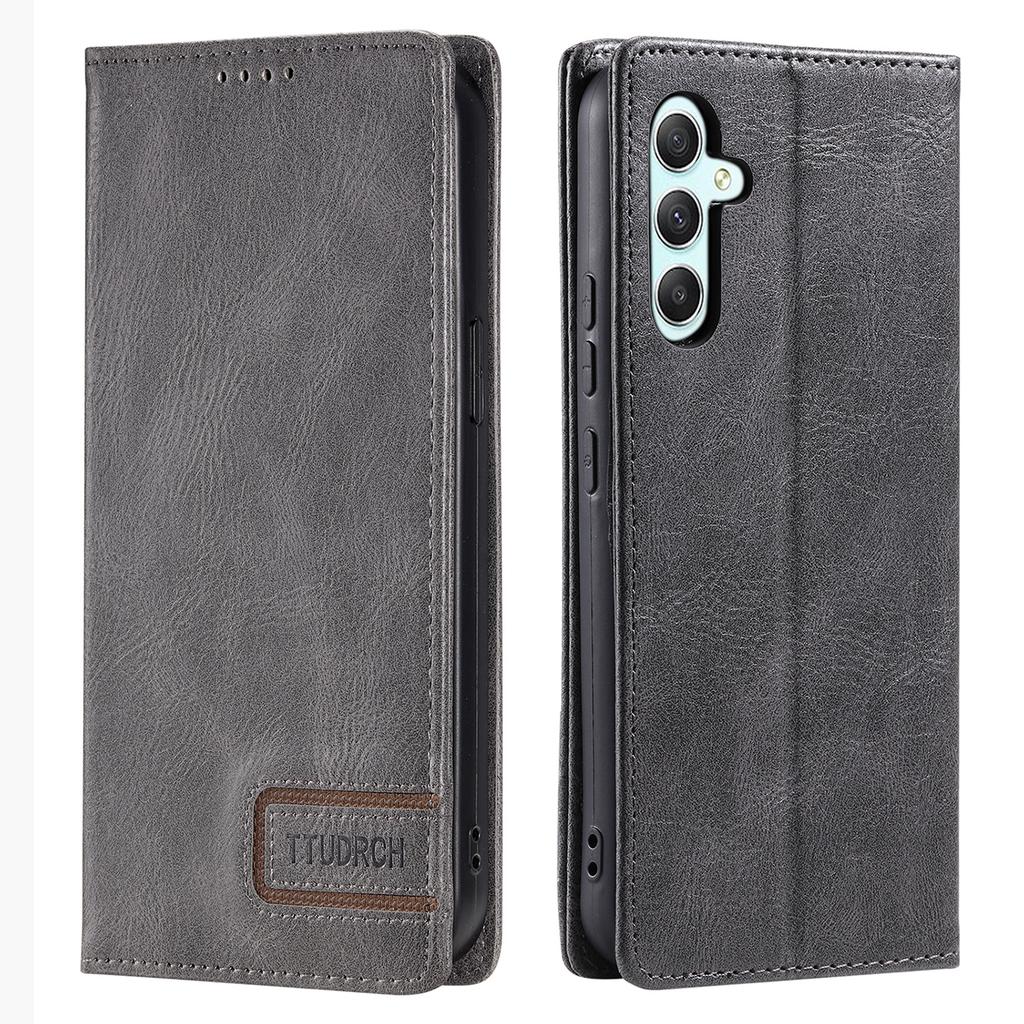 TTUDRCH Style 007 For Samsung Galaxy A16 5G/A16 4G Leather Case RFID Blocking Wallet Stand Phone Cover