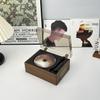 Bluetooth Retro Turntable with Rechargeable Vinyl and CD Player