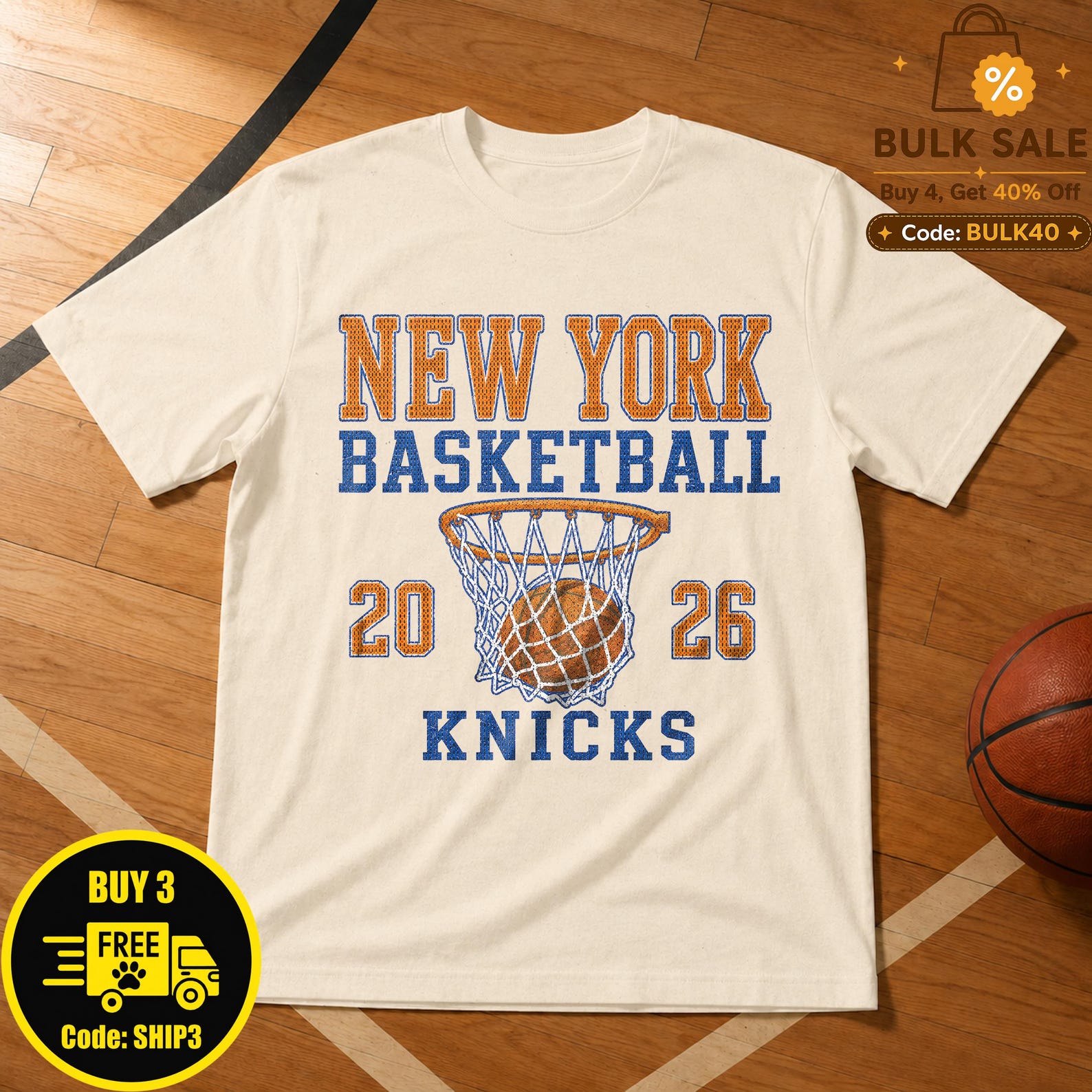 Knicks New York Basketball T-Shirt, Retro NY BBall Streetwear, NY Knicks shirt, Knicks tee, Gift for family 4XL