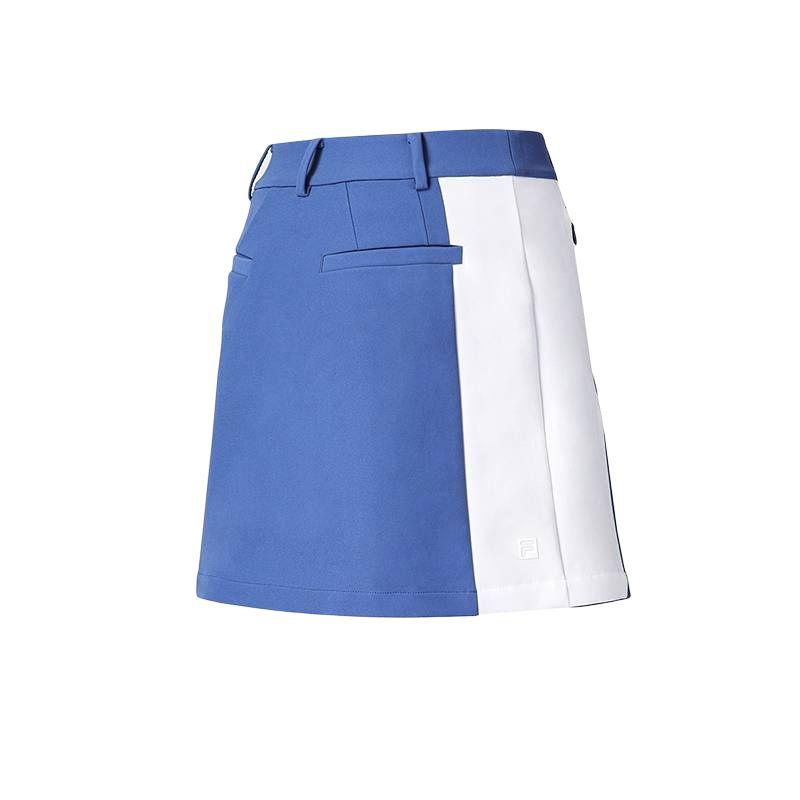 Fila Golf Series Comfortable Daily Woven Basic Color Block Casual Skirt Women Skirts A11W625330F-DB