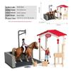 Children's Thousand-Mile Horse Simulation Model Toy and Sand Table Set