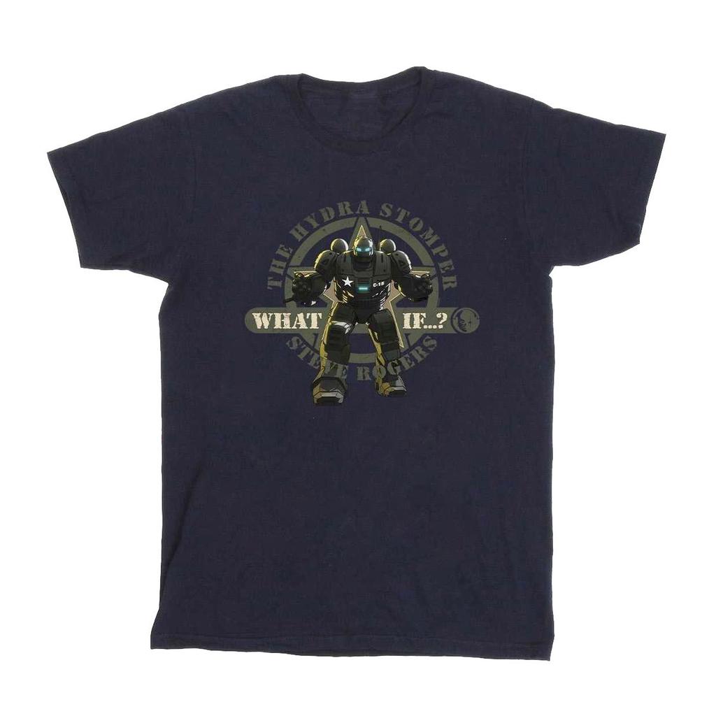 Marvel Mens What If Hydra Stomper Rodgers T-Shirt