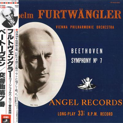 LP Record WILHELM FURTWANGLER,VIENNA PHILHARM - Beethoven Symphony No.7 WF50009 ANGEL Japan Obi Classical Used