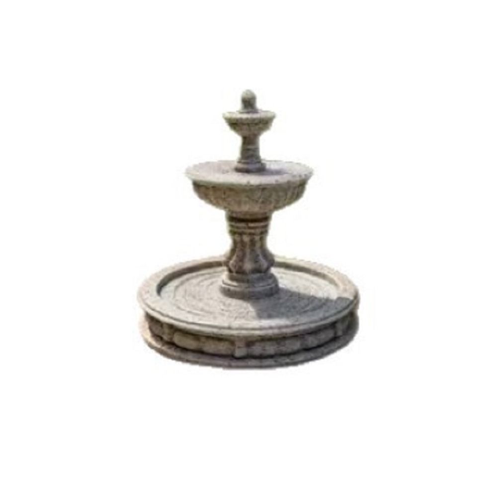 3D Print Fountain Props Funny Garden Ornaments Fashion Spray Pool Decoration  Desktop