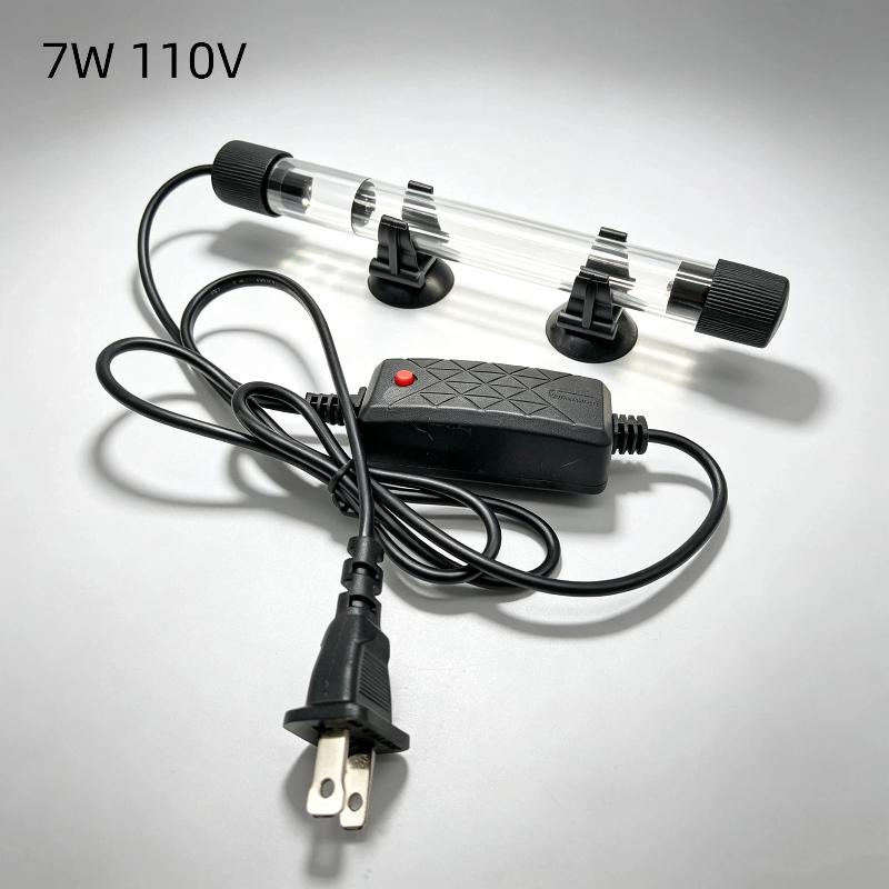 Aquarium UV Sterilizer Light USB Powered Bacteria Killing Algae Removal Light for Home Desktop Mini Fish Tank Use