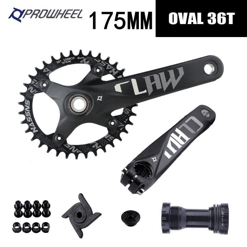 Prowheel Haomeng Horský klikový systém Hollow Integrated s jedním/dvěma převodníky pro 9-11 rychlostí.